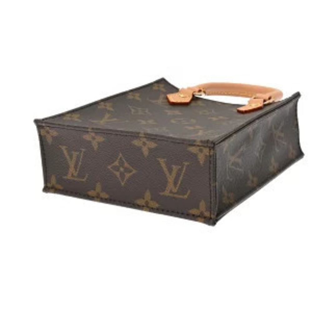 Louis Vuitton Monogram Brown Bag Canvas Sac Handbag Plat - Picture 5 of 7